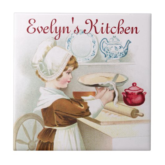 Colonial Sweetheart Frische Pasta machen Fliese (Vorderseite)