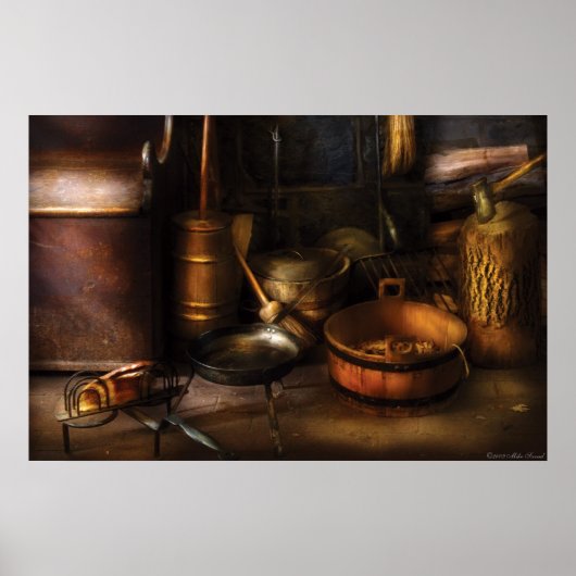 Colonial Utensils Poster (Vorne)