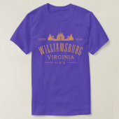Colonial Williamsburg VA Design Williamsburg Virgi T-Shirt (Design vorne)