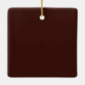 Colonial Williamsburg Virginia Keramikornament (Rückseite)