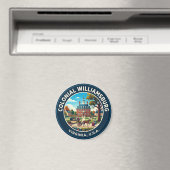 Colonial Williamsburg Virginia Magnet (In Situ (Geschirrspüler))