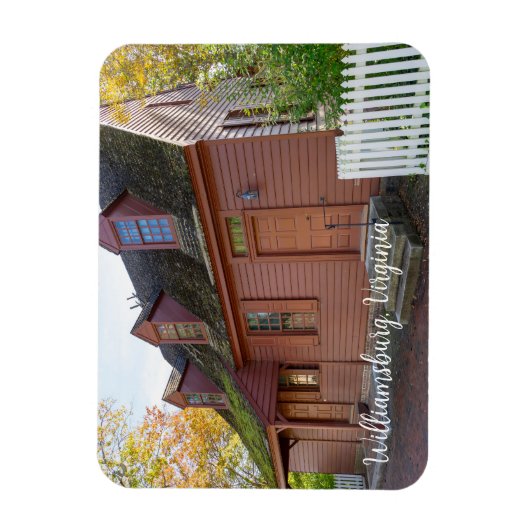 Colonial Williamsburg Virginia Magnet (Vertikal)