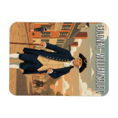 Colonial Williamsburg Virginia Reise Magnet (Horizontal)
