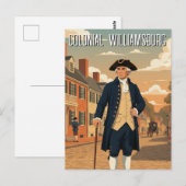 Colonial Williamsburg Virginia Reise Postkarte (Vorne/Hinten)