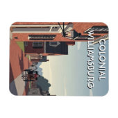 Colonial Williamsburg Virginia Souvenir Magnet (Horizontal)