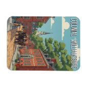 Colonial Williamsburg Virginia Travel Magnet (Horizontal)