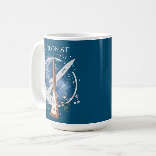 Colonist Kaffeetasse (Vorderseite Links)