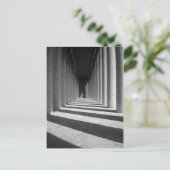 Colonnade Postkarte (Stehend Vorderseite)