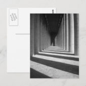 Colonnade Postkarte (Vorne/Hinten)