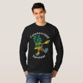 Colonos Survivor   Dabbing Pineapple Patient T-Shirt (Vorne ganz)