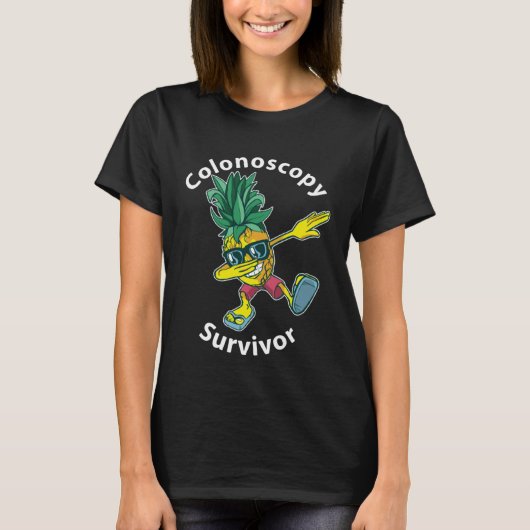 Colonos Survivor   Dabbing Pineapple Patient T-Shirt (Vorderseite)