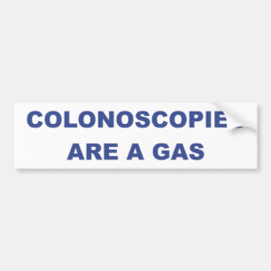 COLONOSCOPIES SIND EIN GAS AUTOAUFKLEBER
