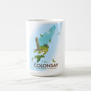 Colonsay Innere Hebriden von Schottland Reiseposte Verwandlungstasse