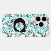 Color Abstrakt Art Smoking Grunge Boys Handy Case (Rückseite (Horizontal))