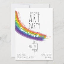 Color Art Party Geburtstag
