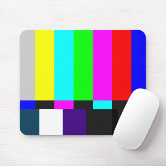 Color_Bars_1280x1024, QC Mousepad (Mit Mouse)