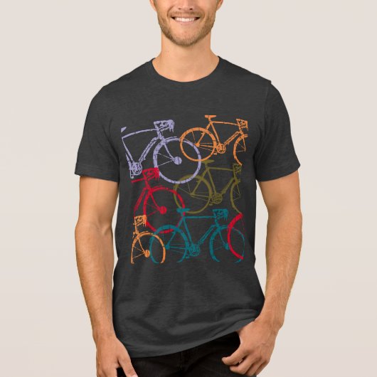 Color Bicycles Tri-Blend Shirt (Vorderseite)