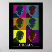"Color Blind" Obama Poster (Vorne)