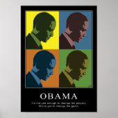 "Color Blind" Obama Poster (Vorne)