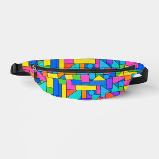 Color Block Disorder Bauchtasche
