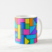 Color Block Disorder Kaffeetasse (VorderseiteRechts)