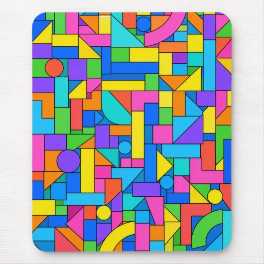 Color Block Disorder Mousepad (Vorne)