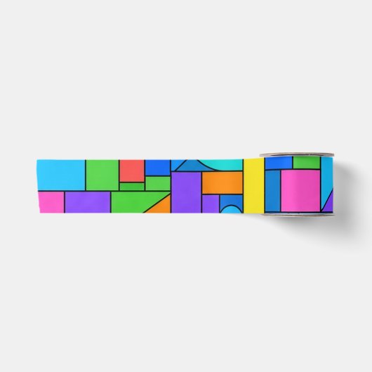 Color Block Disorder Satinband (Vorderseite)