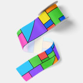 Color Block Disorder Satinband (Rückseite)