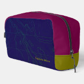 Color Block Explore More Ditty Bag Waschbeutel (Rechte Ecke)