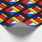 Color block geschenkpapier (Ecke)