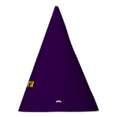 Color block minimalist custom name  partyhütchen (Rechts)