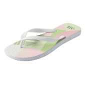 Color Block Wedding Mr. Groom Spring ID740 Badesandalen (Schrägansicht)