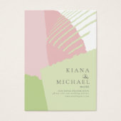 Color Block Wedding Website Spring ID740 (Vorderseite)