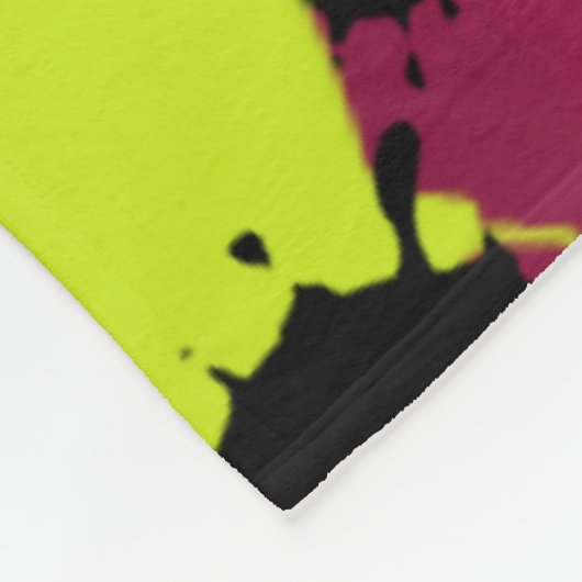 Color Bomb Pattern Fleecedecke (Ecke)