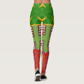 COLOR BURST DESIGNER COLLAGE LEGGINGS (Rückseite)