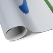 Color Burst Petal Geschenkpapier (Rolleneckpunkt)