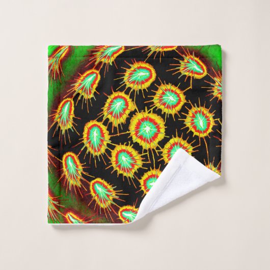 Color Burst Towel Badhandtuch Set (Waschlappen)