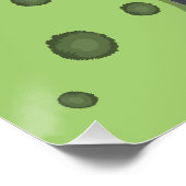 Color Cartoon Highway & Cars Cooler Hintergrund Poster (Ecke)