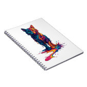“Color Cat” Notebook – Creativity Notizblock (Rechte Seite)