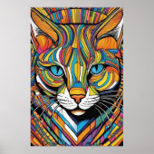 Color Cat  Poster (Vorne)