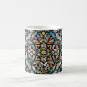 color changing mosaic stained glass ceramic mug verwandlungstasse (Mittel)