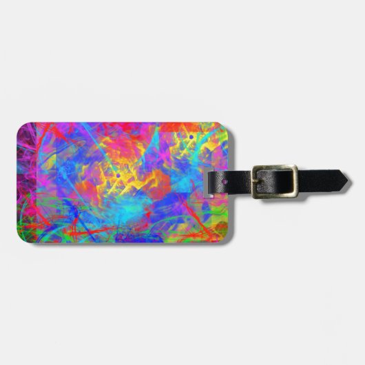 Color Chaos Gepäckanhänger (Vorderseite horizontal)