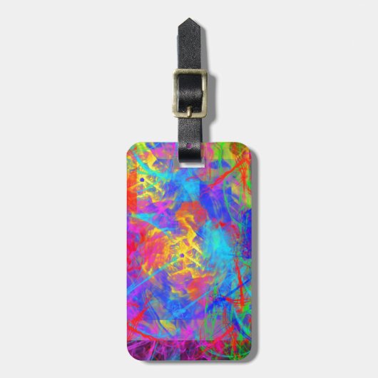 Color Chaos Gepäckanhänger (Vorderseite vertikal)