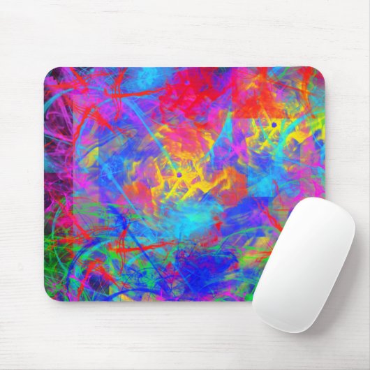 Color Chaos Mousepad (Mit Mouse)