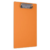 Color Crayon Orange Clipboard Klemmbrett (Rechts)