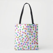 Color Dots Tote Bag Tasche (Vorderseite)