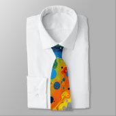 Color Drops Men's Necktie Krawatte (Gebunden)