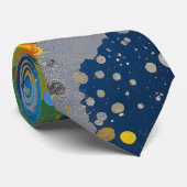 Color Drops Men's Necktie Krawatte (Gerollt)