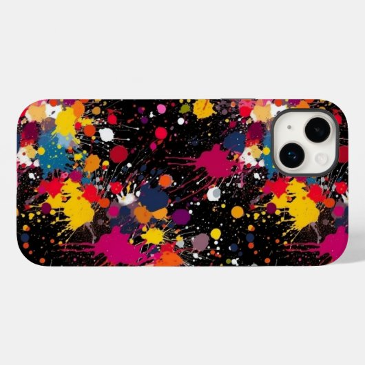 Color Explosion Case-Mate iPhone Hülle (Rückseite (Horizontal))