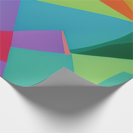 Color Explosion Geschenkpapier (Ecke)